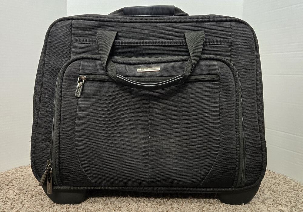 Samsonite Rolling Laptop Case Carry-On Business Travel Bag